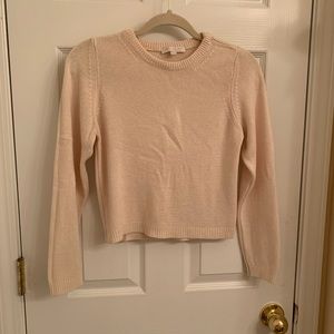 Cream sweater one size fits all
